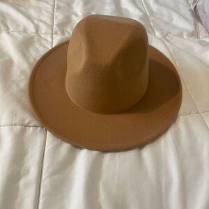 Tan Women's Fedora Hat